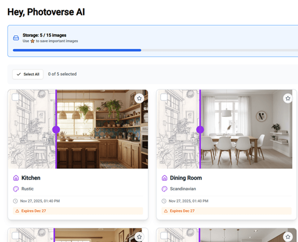 AI Generated Results